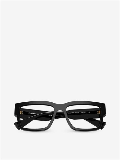 miu miu mu 02xv|Miu Miu MU 02XV Eyeglasses .